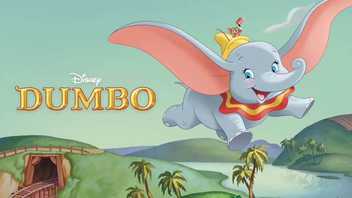 a cartoon of an elephant flying in the air