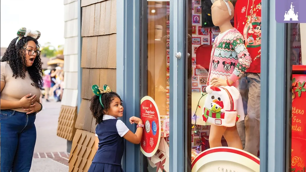 a girl looking at a mannequin in a store
