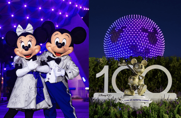 Disney100 mickey and minnie mouse