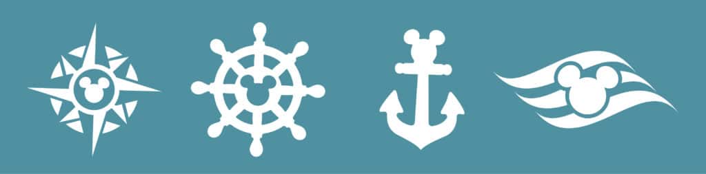 a couple of white anchor icons