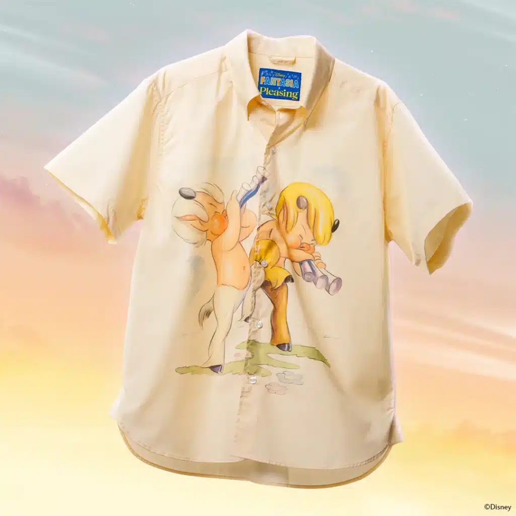 a shirt with cartoon characters on it