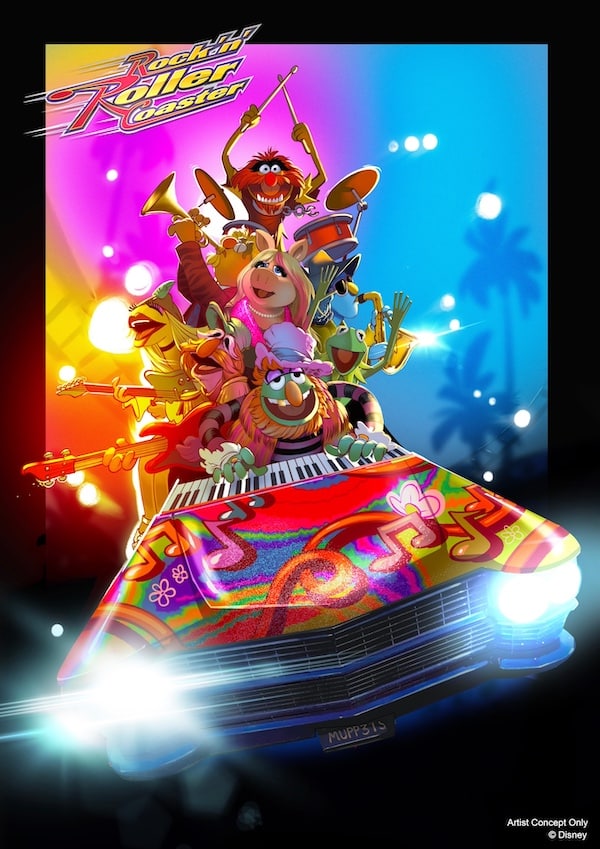 a cartoon character on a car